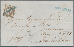 Br Oldenburg - Marken Und Briefe: 1852: 1/15 Th. Schwarz Auf Rosa, Type I, Farbfrisch, Noch Voll- Bis B - Oldenbourg