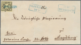 Br Oldenburg - Marken Und Briefe: 1852: 1/10 Th. Schwarz Auf Hellgelb, Farbfrisch, Voll- Bis Breitrandi - Oldenburg