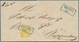Br Oldenburg - Marken Und Briefe: 1861: 3 Gr. Zitronengelb, In Frischer Leuchtender Farbe, Allseits Gut - Oldenbourg