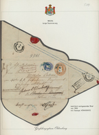 GA Oldenburg - Ganzsachen: 1863/64: Ganzsachen-Umschlag, Wertstempel Rechts, Lange Gummierung, 3 Gr. Br - Oldenbourg