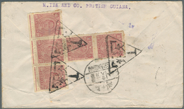 Br China: 1945. Envelope Addressed To China Bearing British Guiana SG 308, 1c Yellow-green Tied By Geor - Altri & Non Classificati