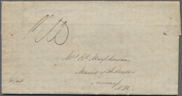 Br St. Helena: 1838, West Coast Of Africa, Entire Letter Written By William McPershon, A British Marine - Sint-Helena