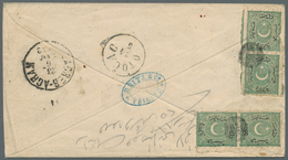 GA Bosnien Und Herzegowina: 1872 Lncoming Mai, Austrian 5 Kr Postal Stationery Envelope, Cancelled By O - Bosnie-Herzegovine