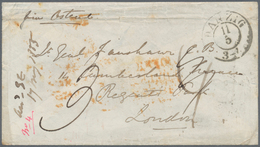 Br Estland - Vorphilatelie: 1855 DAGO (HIIUMAA) ISLAND - CRIMEA WAR: Letter + Cover Written From Ship C - Estonia