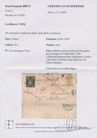 Br Frankreich: 1849, 3. Dec.: Entire Letter From POMPIDOU To WINNENDEN Near Stuttgart In WÜRTTEMBERG, F - Oblitérés