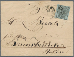 Br Hannover - Marken Und Briefe: 1850: Frühe, Mit Marken Frankierte Auslandspost Beschäftigt Die Philat - Hanover