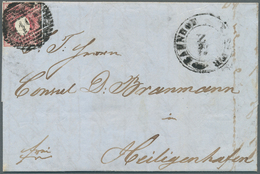 Br Schleswig-Holstein - Marken Und Briefe: 1850, 2 Schilling Dunkelrosarot Adler Mit Wappen, Sehr Farbf - Autres & Non Classés