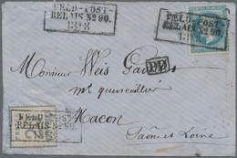 Br Elsass-Lothringen - Marken Und Briefe: 1871 (13.3.), Briefkuvert Mit Deutscher Feldpost (vermutlich - Other & Unclassified