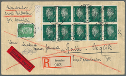 Br Deutsches Reich - Markenheftchenblätter: 1928, Komplettes Heftchenblatt 10 X 8 Pf Ebert Mit Liegende - Postzegelboekjes