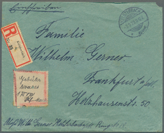 Br Deutsches Reich - Lokalausgaben 1918/23: KELSTERBACH, 1923, Gebührenzettel Mit Handschriftlichem Ein - Storia Postale