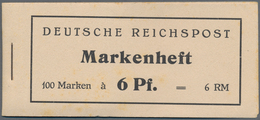 ** Bizone - Markenheftchen: 1945. Die Auflage Des MH A1 Mit 100 Marken Zu 6 Pf Wurde 1945 Von Der RPD B - Otros & Sin Clasificación