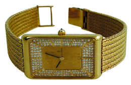 Uhren: Herrenuhr Corum, Zifferblatt 5 Gramm Goldbarren Und Diamanten, Mechanisches Uhrwerk :   Angeb - Altri & Non Classificati