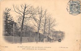 92-SURESNES-RESTAURANT DE LA BELLE CYCLISTE, AUX COTEAUX DE SURENES - Suresnes