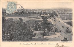 92-LEVALLOIS-PERRET- PORTE D'ASNIERES ET PANORAMA - Levallois Perret
