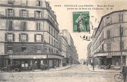 92-NEUILLY-SUR-SEINE- RUE DU PONT, PRISE DE LA RUE DU CHATEAU - Neuilly Sur Seine