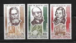 AFARS ET ISSAS 1973 HOMMES CELEBRES   YVERT N°A91/93  NEUF MNH** - Neufs