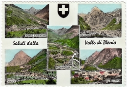 SALUTI DALLA VALLE DI BLENIO - ACQUAROSSA - CAMPO - OLIVONE - AQUILA - PONTO VALENTINO - TICINO - VEDUTE - Acquarossa