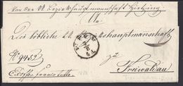 AUTRICHE - Lettre De Hietzingu Du 30 Juillet 1853 Pour Freivaldau - B/TB - - ...-1850 Voorfilatelie