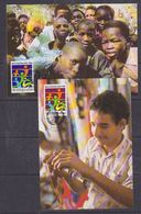 UNO Vienna 1985 Refugees 2v 2 Maxicards (37955) - Maximum Cards