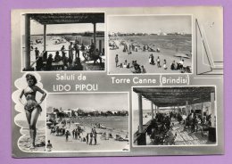 Saluti Da Lido Pipoli Torre Canne (Brindisi) - Brindisi