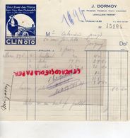 92- LEVALLOIS PERRET- FACTURE J. DORMOY- 35 PASSAGE TOUZELIN-PORTE ASNIERES- LAVAGE AUTO AUTOMOBILE CLINOTO-1934 - Automobilismo