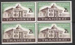 South Africa RSA - 1963 - Transkei Legislative Assembly, 1st Meeting. - Unused Stamps