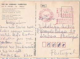 Brazil & Marcofilia, Rio De Janeiro Turistico, Dias Da Rocha, Lisboa 1991 (4822) - Covers & Documents