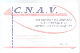 Buvard C.N.A.V. Vous Propose à Des Conditions Très Favorables, Le Contrat Qui Vous Convient - Banque & Assurance