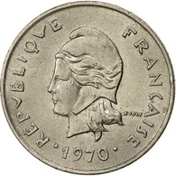 Nouvelle-Calédonie, 10 Francs, 1970, Paris, TTB+, Nickel, KM:5 - New Caledonia