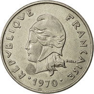 French Polynesia, 20 Francs, 1970, Paris, TTB, Nickel, KM:6 - Polynésie Française