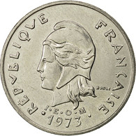 French Polynesia, 20 Francs, 1973, Paris, SUP, Nickel, KM:9 - Französisch-Polynesien