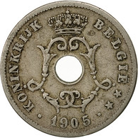 Belgique, 10 Centimes, 1905, TB+, Copper-nickel, KM:53 - 10 Centimes