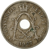 Belgique, 10 Centimes, 1927, TB+, Copper-nickel, KM:86 - 10 Centimes