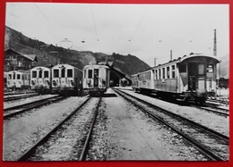 CP Train - Automoteur Et Voitures En Gare De Zweisimmen Environ 1910 - N° 2.9 - Zweisimmen