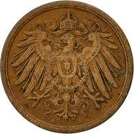 GERMANY - EMPIRE, Wilhelm II, 2 Pfennig, 1913, Berlin, TB+, Cuivre, KM:16 - 2 Pfennig