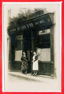 A IDENTIFIER - CARTE PHOTO -- Café Hotel, Restaurant - Au Lion D'Or - Restaurants