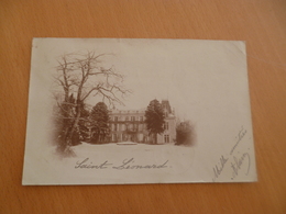 Carte Photo 22 Côtes D'Armor   Saint Léonard Château Avant 1906 TBE - Guingamp