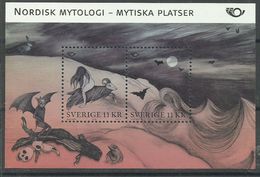 Svezia 2008, Mitologia Nordica (*), Blocco Foglietto - Unused Stamps