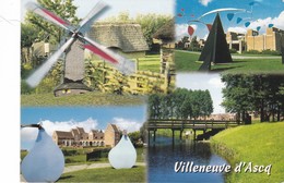 VILLENEUVE D'  ASCQ ,,,,,MULTIVUES ,,,,,VOYAGE ,,,,JOLIES  COULEURS ,,,,, - Villeneuve D'Ascq