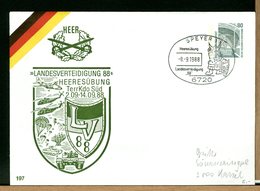 DEUTSCHE - GANZSACHE - SPEYER - TERRITORIAL KOMMANDO SUD - TERRKDO SUD - VIKING - VICHINGO - Enveloppes Privées - Neuves