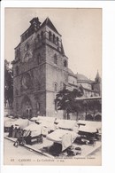 43 - CAHORS - La Cathédrale - LL ( Jour De Marché) - Cahors