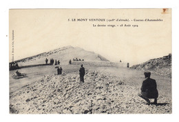 Le Mont Ventoux. Courses D'automobile. Le Dernier Virage. 28 Août 1904. (2486) - Other
