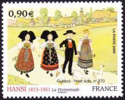 France Autoadhésif ** N°  370 Au Modèle 4400 - HANSI - " La Promenade" Timbre " ENTREPRISE" PRO - BdF Possible - Unused Stamps