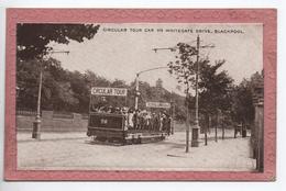 BLACKPOOL - CIRCULAR TOUR CAR ON WHITEGATE DRIVE - Blackpool