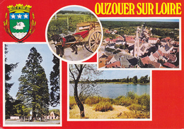 45  OUZOUER SUR LOIRE / MULTIVUES / BLASON / ATTELAGE DE CHIENS - Ouzouer Sur Loire