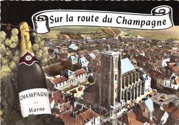 51-SEZANNE- SUR LA ROUTE DU CHAMPAGNE - Sezanne