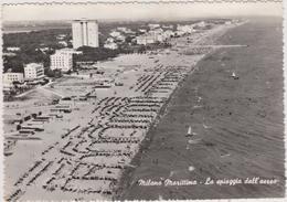 MIRAMARE DI RIMINI,la Plage Par L'avion,the Beach From The Plane,der Strand Von Der Flugzeug,milano Marittima, - Rimini