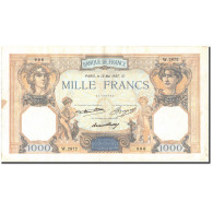 France, 1000 Francs, 1 000 F 1927-1940 ''Cérès Et Mercure'', 1937, 1937-05-13 - 1 000 F 1927-1940 ''Cérès Et Mercure''