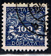POL 249 // Y&T TAXE 29 // 1919 - Portomarken