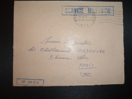 DEVANT L. OBL.MEC.29.4.59 POSTE AUX ARMEES AFN + EXP: SP 88 316 - Guerre D'Algérie